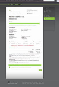 Sidra order confirmation