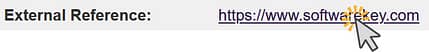 external reference URL External Reference URL